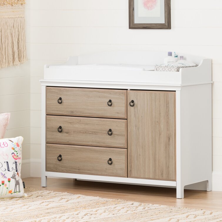 South shore changing table hot sale dresser